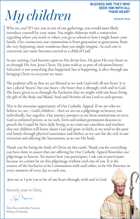 Our Catholic Appeal 2023 | Annunciation Catholic Church