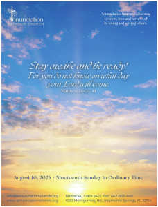 Bulletin - August 10, 2025