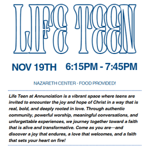 High School Youth Ministry!