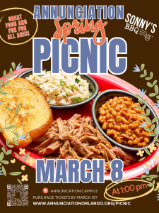 Parish Spring Picnic - March 8