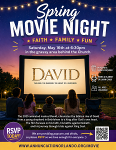 Movie Night - May 16th at 6:30pm