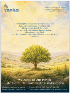Bulletin - July 19, 2026