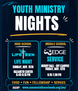 Youth Ministry!